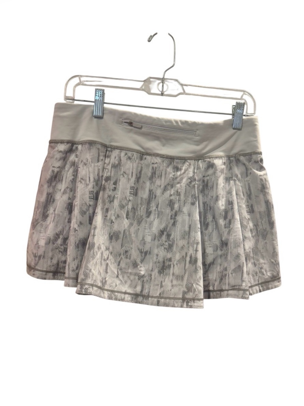 LULULEMON PACE Rival skirt skort  alpine white shorts women’s size 8 medium